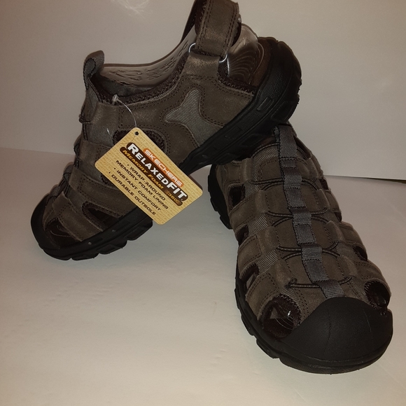 skechers men's selmo fisherman sandal